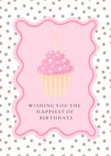 Cute Cupcake Birthday Card for a Friend created by With Love From