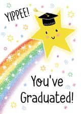 Cute and Colourful Graduation Card created by Holly Bushnell Illustration