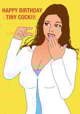 Rude banter birthday card created by Paul Jones