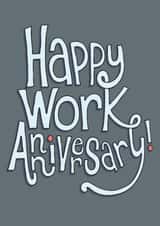 Classic Anniversary Card - Work Anniversary created by The Curious Pancake