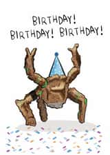 Project Hail Mary - Rock the Alien - Funny Birthday Card, Amaze, Ryan Gosling created by Bishop, Please!