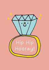 Cute Engagement Celebration Card created by Heather Buchanan