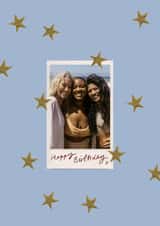 Personalised Birthday Photo Card created by Holly Walsh - Classic Photo Card - Star Stickers