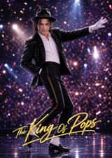 Funny Father's Day Card - Micheal Jackson - King Of Pops created by ShortRound888