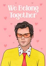Harry Styles Card – We Belong Together - Anniversary card created by Splendid Scribbles
