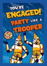 Classic Engagement Card - Stormtrooper - Star Wars created by Cardology