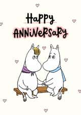 Cute Anniversary Card - Moomin - Characters created by Moomin Characters