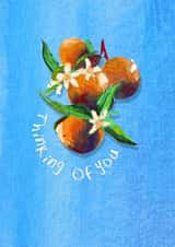 Thinking of you - artist print - sympathy card created by Emmart Reid