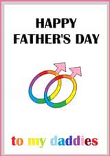 LGBTQ+ Father's Day created by Matthew Holmes