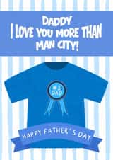 Happy Father's Day to the biggest Man City fan, Daddy! created by KokoandDoo