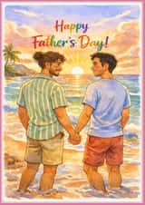 LGBTQ+ Father's Day created by Matthew Holmes