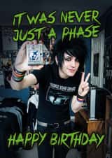 Funny BirthdayCard – Scene Kid – Millennial – Elder Emo created by Bonne Nouvelle