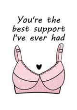 You’ve Got Me Supported thank you card created by Pixie Drew