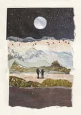 Arty Anniversary/Wedding Card - Hiking - Mountains created by Greyling Post