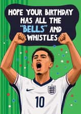 Jude Bellingham - England - World Cup 2026 created by Artsy Gift Co