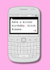 Pretty Little Liars Inspired A Text Birthday Card created by Jess