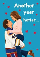 Fun Birthday Card - Off Campus - Another Year Hotter created by @Laura Lonsdale Designs