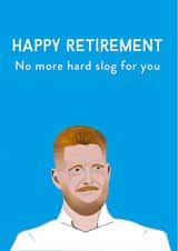 Ben Stokes England Cricket Retirement Card created by Incognito