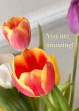 You Are Amazing - Cute - Thoughtful - Floral created by Lola McCue