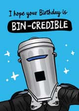 Funny Birthday Card – Count Binface created by Woody's Design