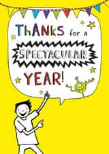 Cute Thank You Card - Tom Gates - Thank You Teacher created by Tom Gates