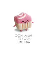 Cute Birthday Card - French Fancy - Ooh La La! created by Lola Design