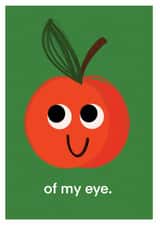 dot rogers ting designs cute apple of my eye card greetings card kawaii created by dorothea rogers