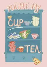 Classic Anniversary Card - You’re My Cup of Tea created by Lulabelle Letter Co.