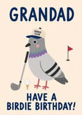 Grandad Golf Birthday Card created by tea please