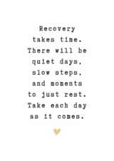 Sentimental Get Well Soon Card, Recovery Card For Her created by @Hurray Haus