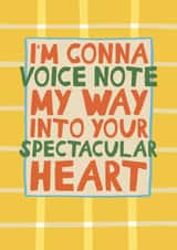 Cute Birthday card for your bestie - voice note created by Pickled Prints
