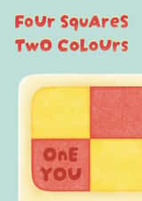 Battenberg Cake Pun Card – Funny Romantic Love & Anniversary Card created by Goody Layers Cards