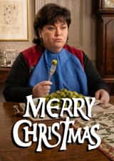 Funny Vicar of Dibley Christmas Sprouts Card created by Party At The Back
