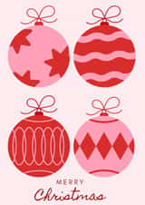 Pretty Girly Christmas Card created by Lots of Love, Hannah 