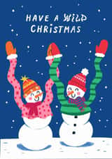 Funny Christmas Card For Couple - Wild created by Bellollage
