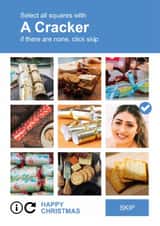 Personalised Christmas Photo Card created by Paul Stevens - Funny Christmas Card – Select a Square – Christmas Cracker