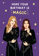 Classic Birthday Card - Practical Magic created by @Laura Lonsdale Designs