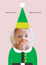 Personalised Christmas Photo Card created by lori wemple - Elf holiday photo card