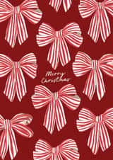 Classic Christmas Card - Bows created by Feel Good Supplies