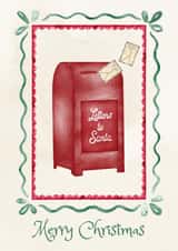 Classic Christmas Card - Letters To Santa - Postbox created by Feel Good Supplies