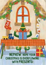 Nephew, Christmas, cute, Presents created by Rebecca Grantham
