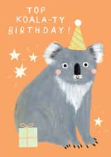 Koala Birthday Card created by Chinchi Things