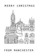 Merry Christmas From Manchester created by Nazli Brennan