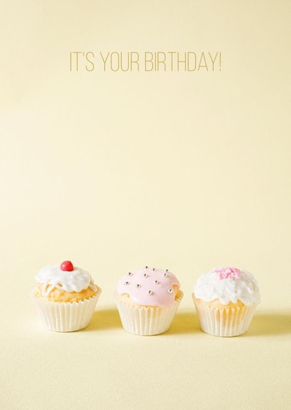 bday b'day Birthday Card 22062 created by Image Source