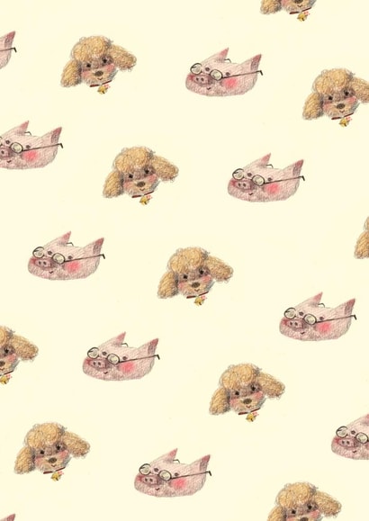 pig puppy Card 22226 created by Jiayue Hu