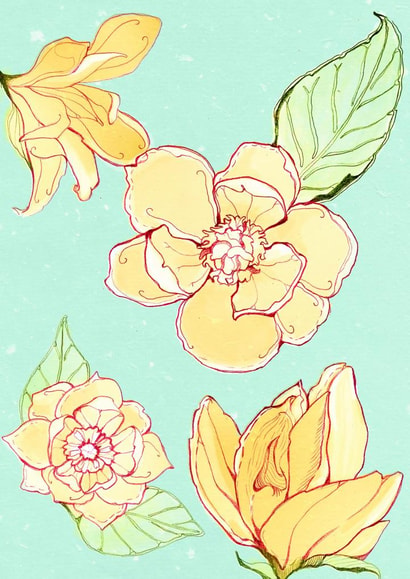 flowers floral Card 22340 created by Anna Stankevich