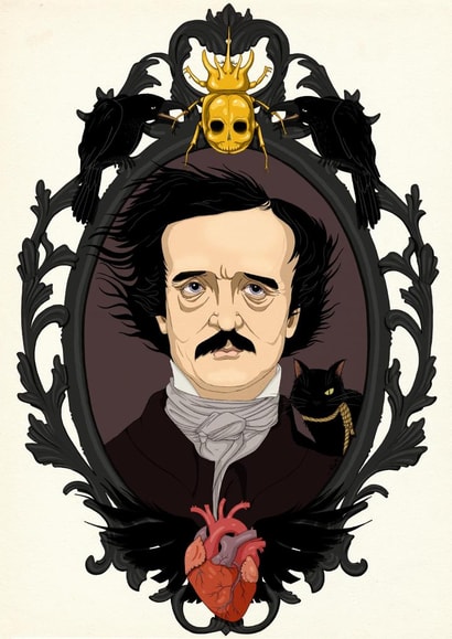edgar allan Card 22848 created by Elia Sánchez Martín