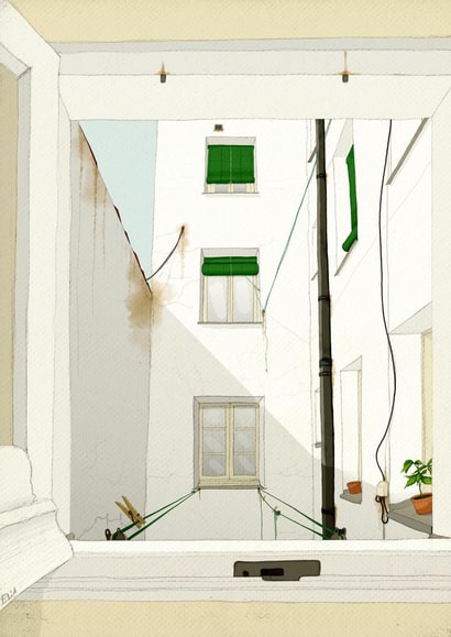 window yard Card 22849 created by Elia Sánchez MartÃn