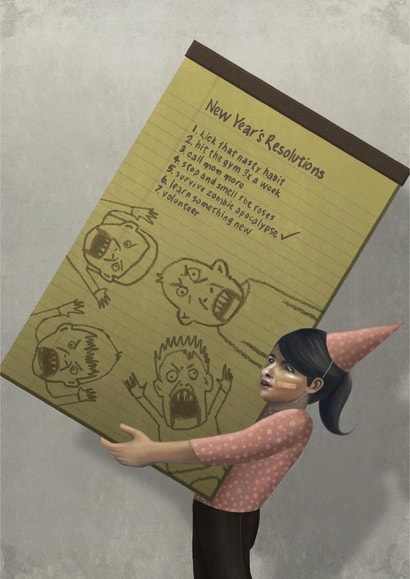 New Year Card 23114 created by Jorge Mendez