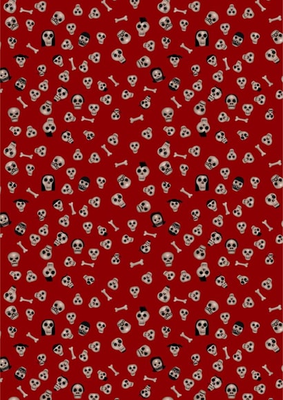 Skeleton Skull Card 23127 created by Jorge Mendez